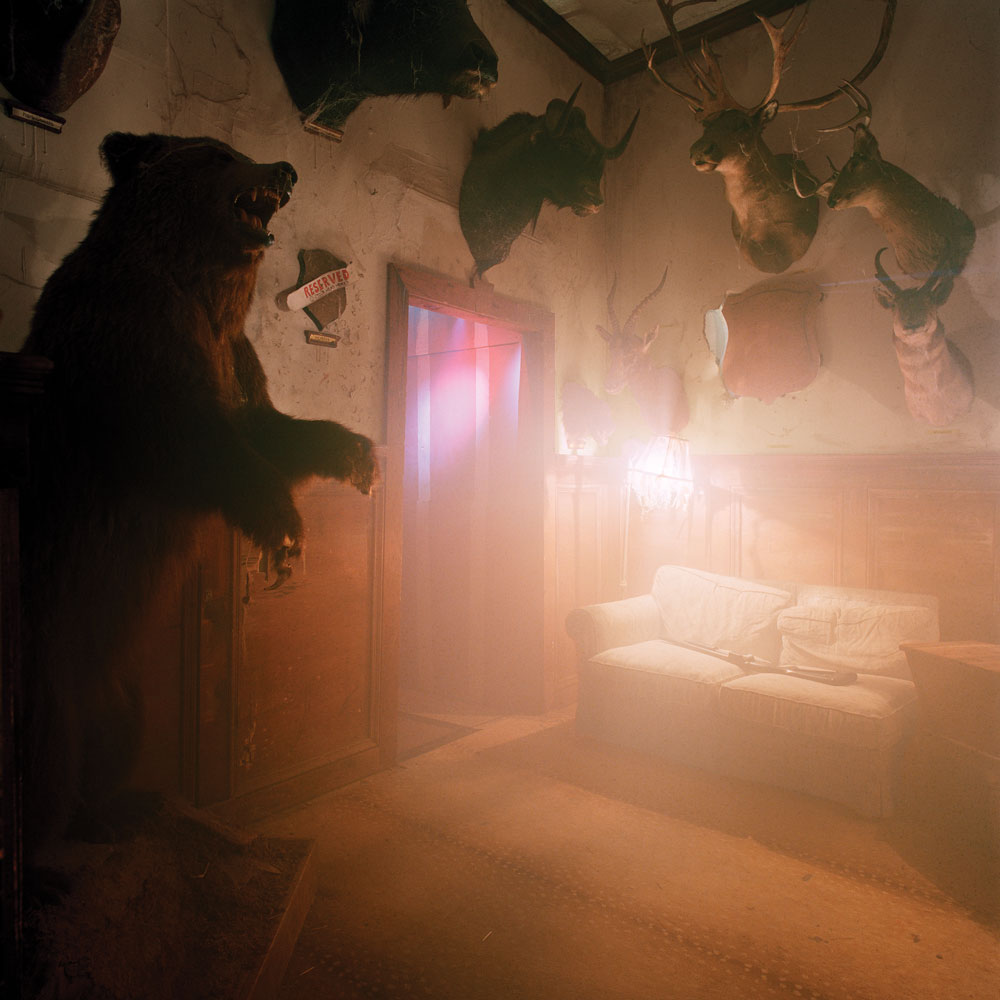 Misty Keasler, Trophy Room, Bates Motel, Glen Mills, PA, 2016. Archival pigment print. 42 x 42 inches. Courtesy the Artist and The Public Trust.