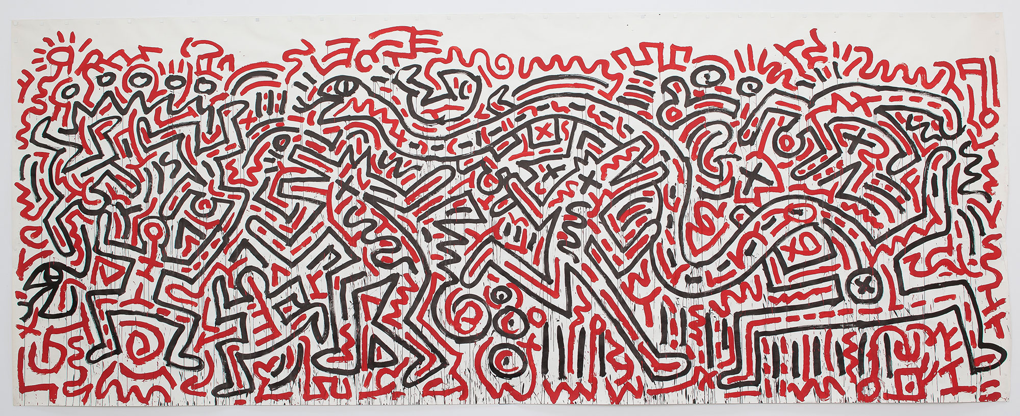 Keith Haring, Red, 1982–84.