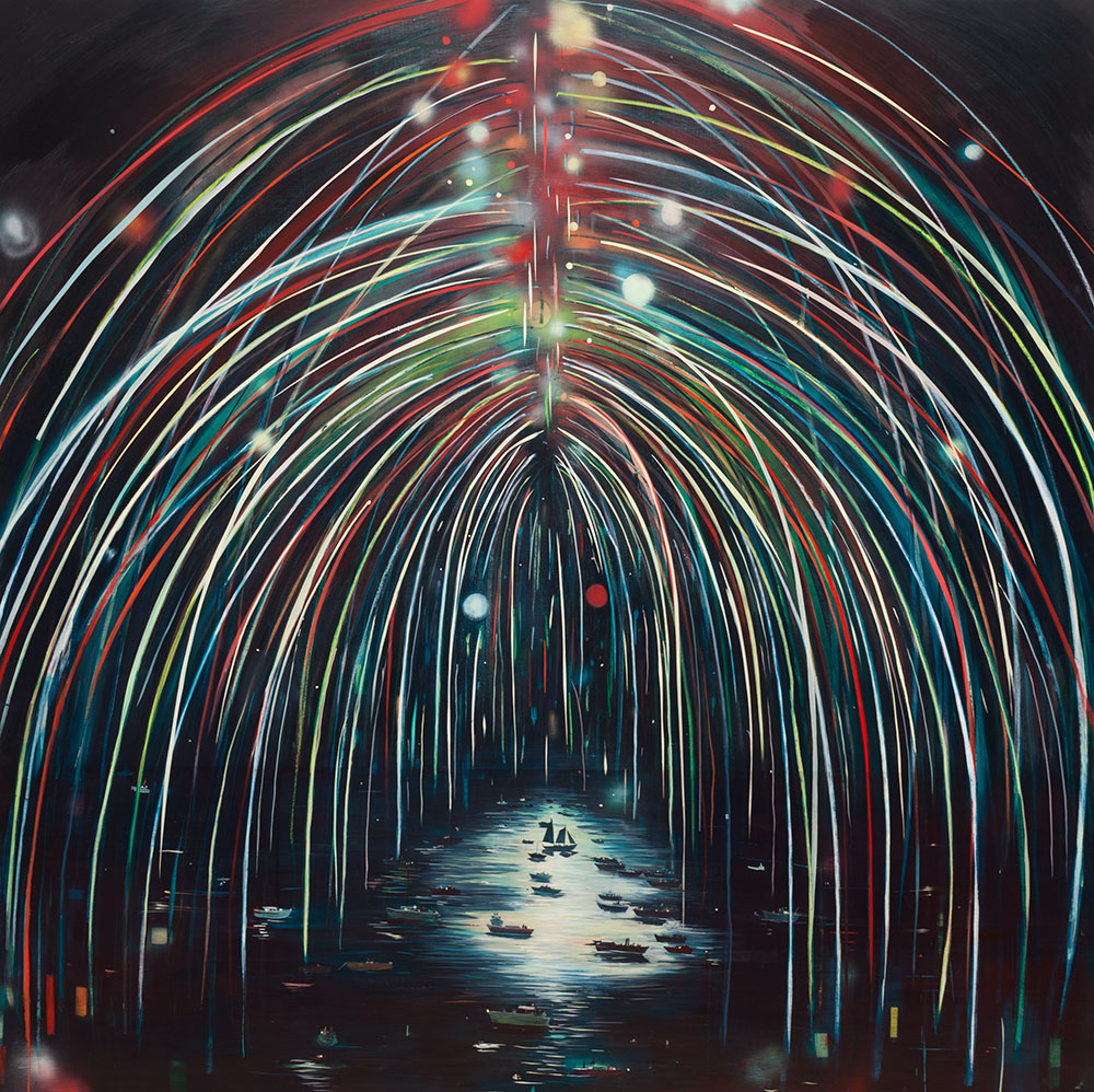 Jules de Balincourt, Illuminated, 2012