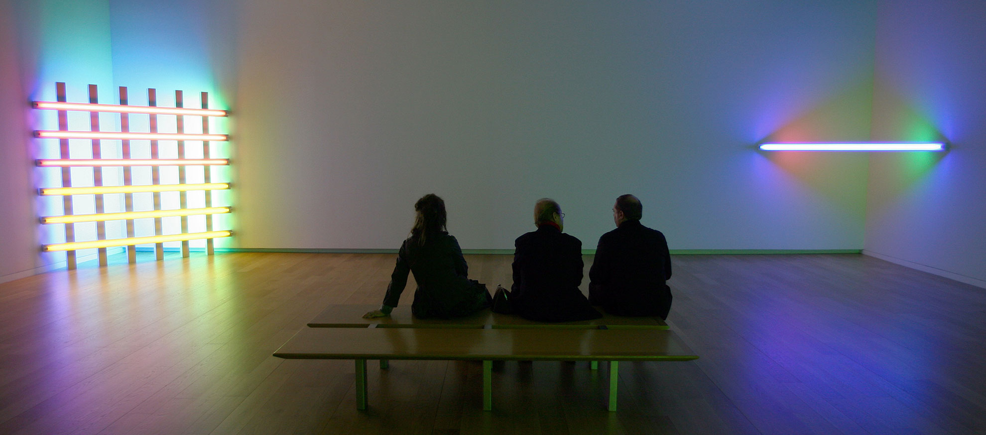 Dan Flavin: A Retrospective,  Installation View