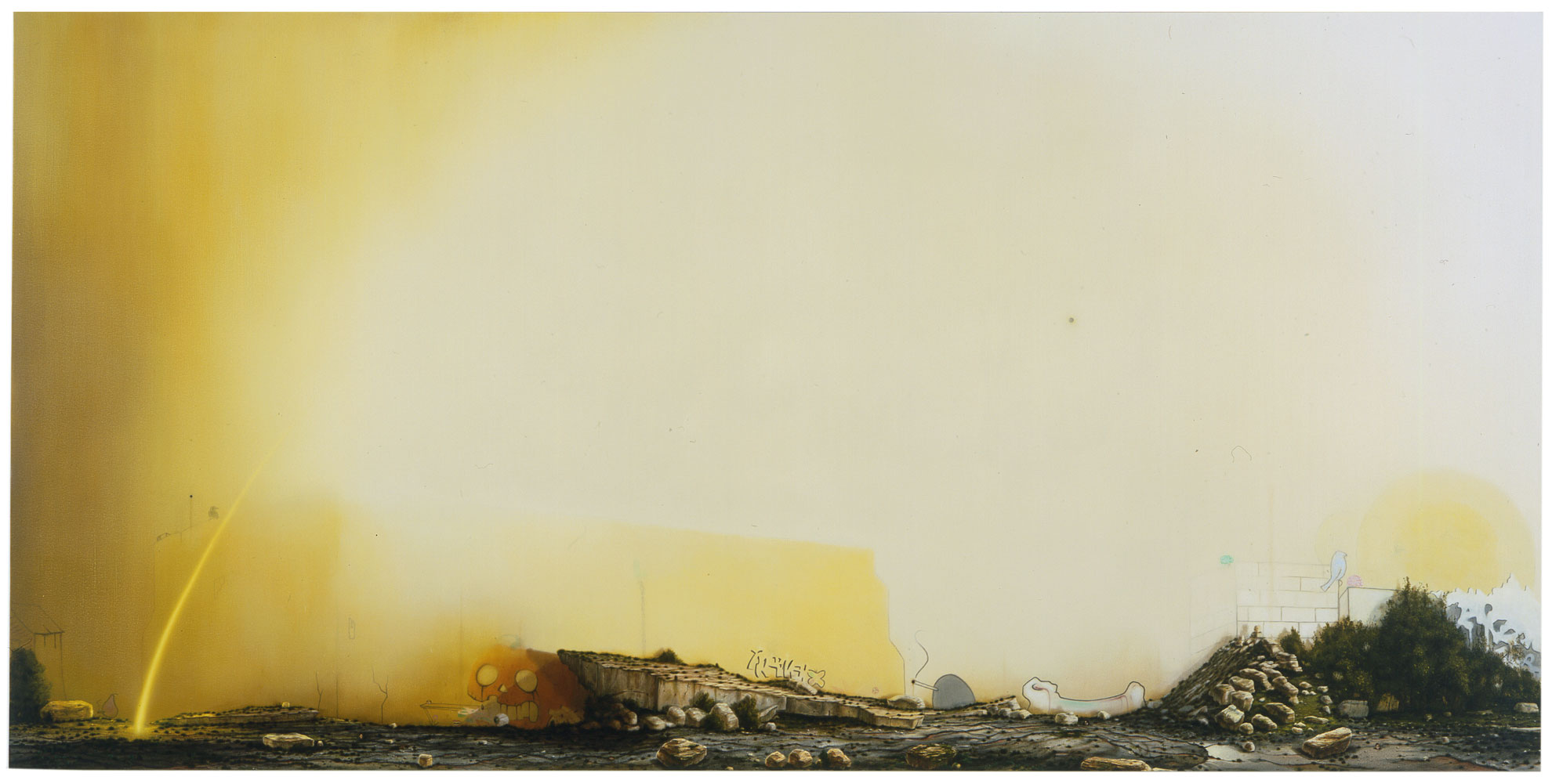 Nigel Cooke, Ghost on the Happy Trail, 2003