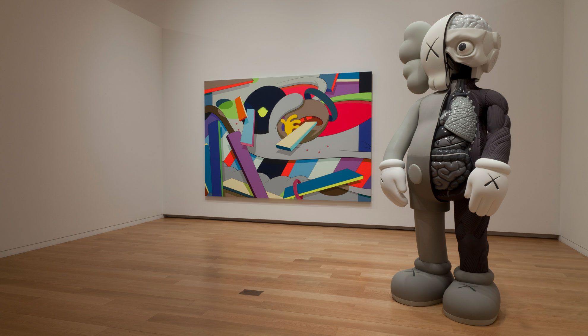 FOCUS: KAWS installation view