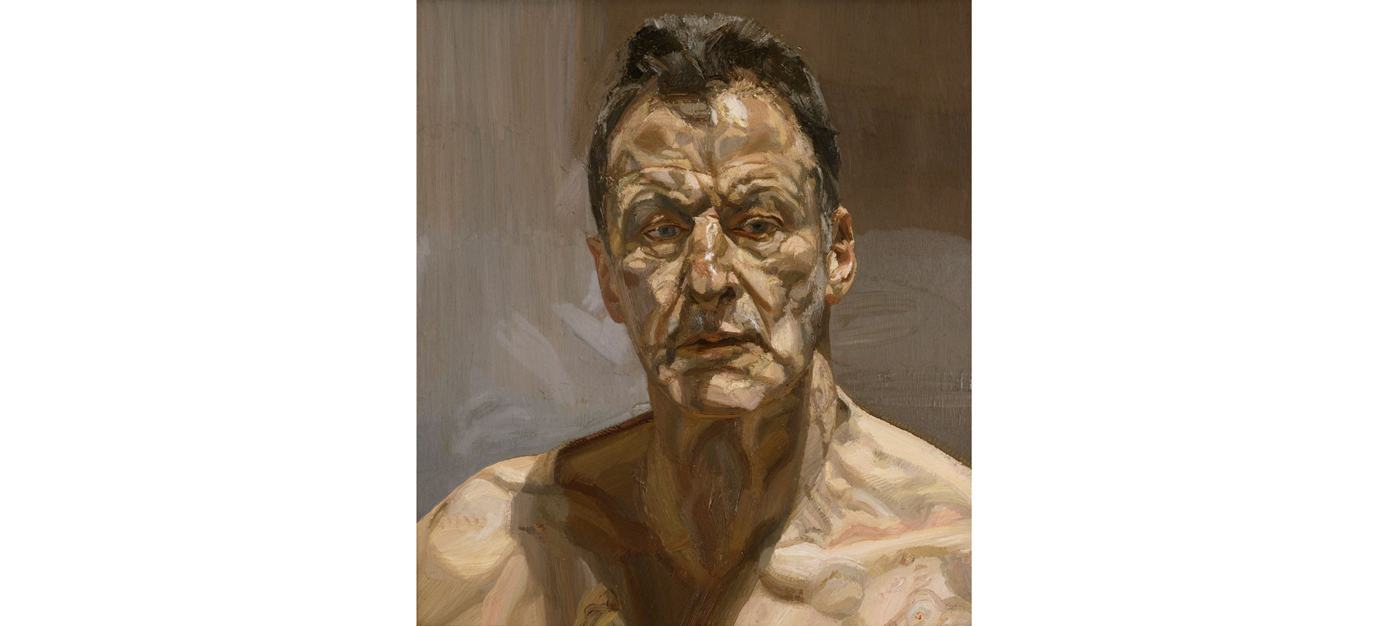 Lucian Freud,  Reflection (Self-portrait), 1985