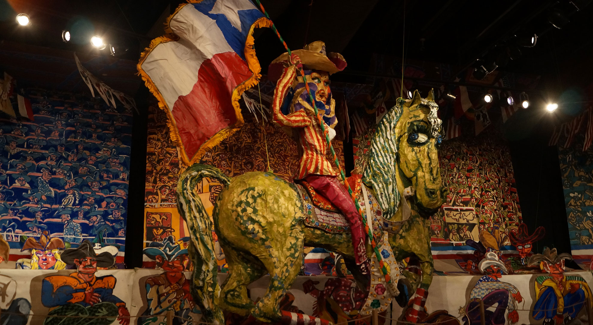 Red Grooms   Ruckus Rodeo, 1975-76 