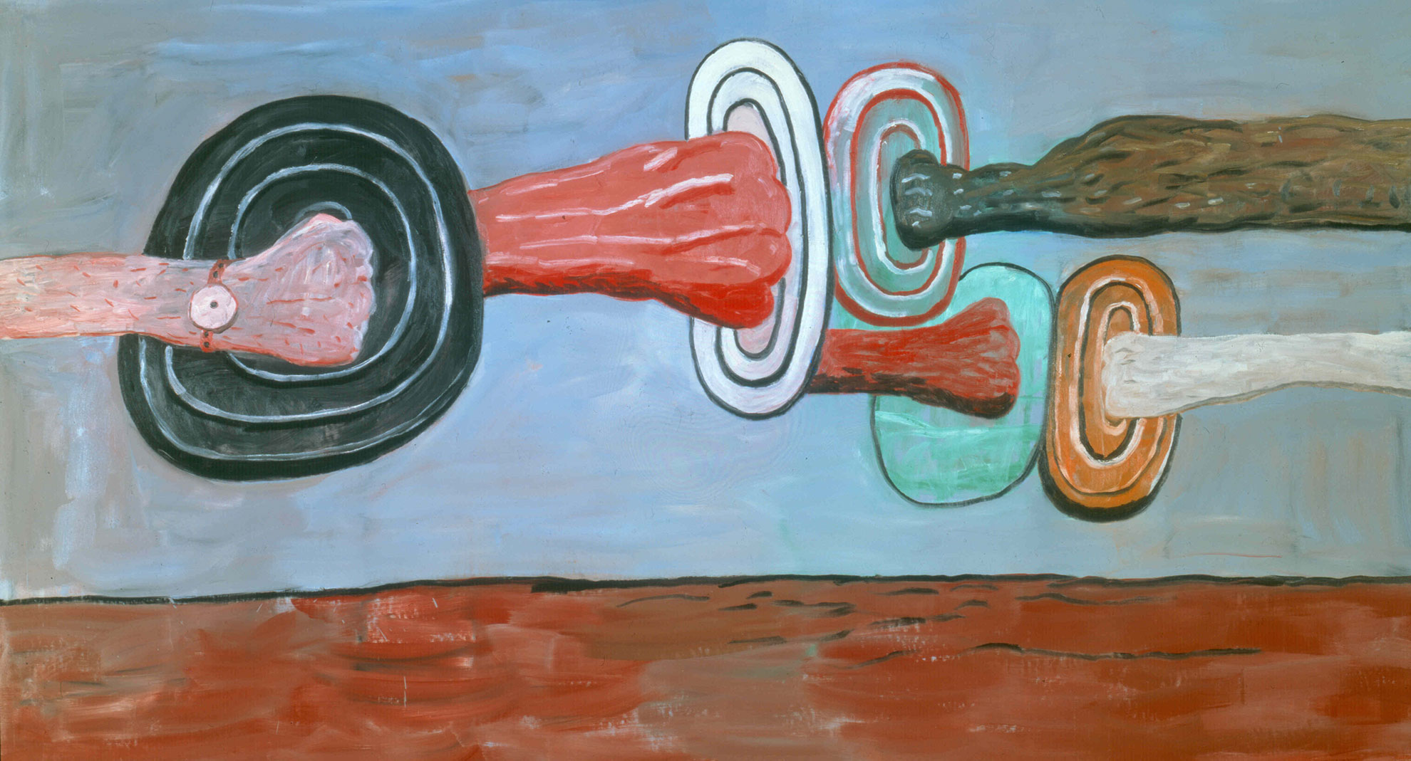 Philip Guston,  Aegean, 1978