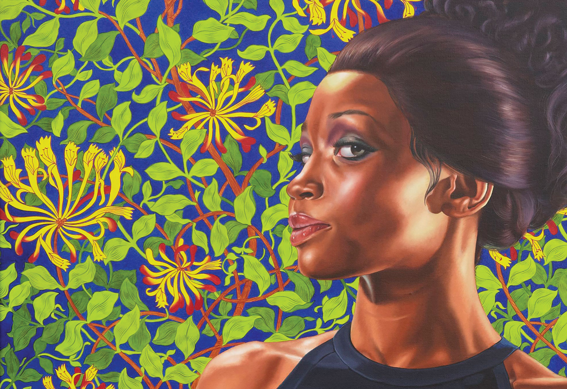 Kehinde Wiley. Shantavia Beale II, 2012 (detail)