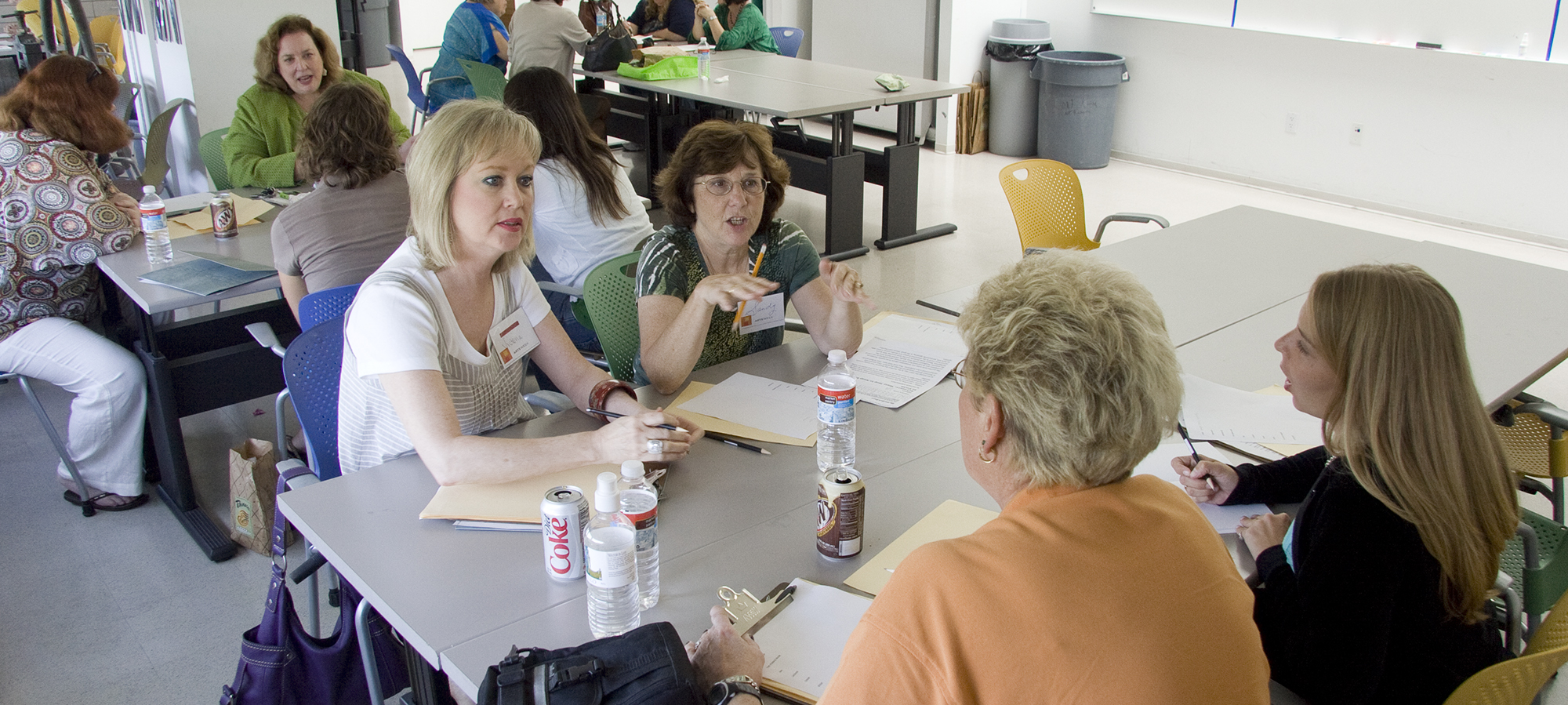 Educators in the studio