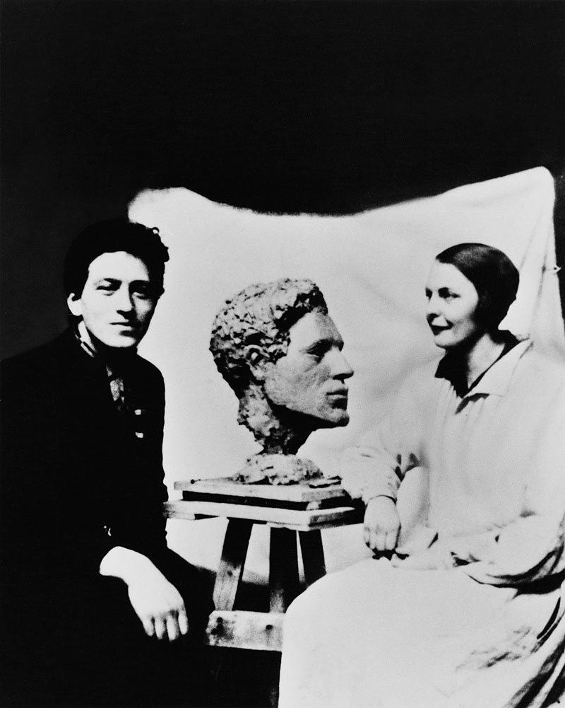 Giacometti and Flora Mayo