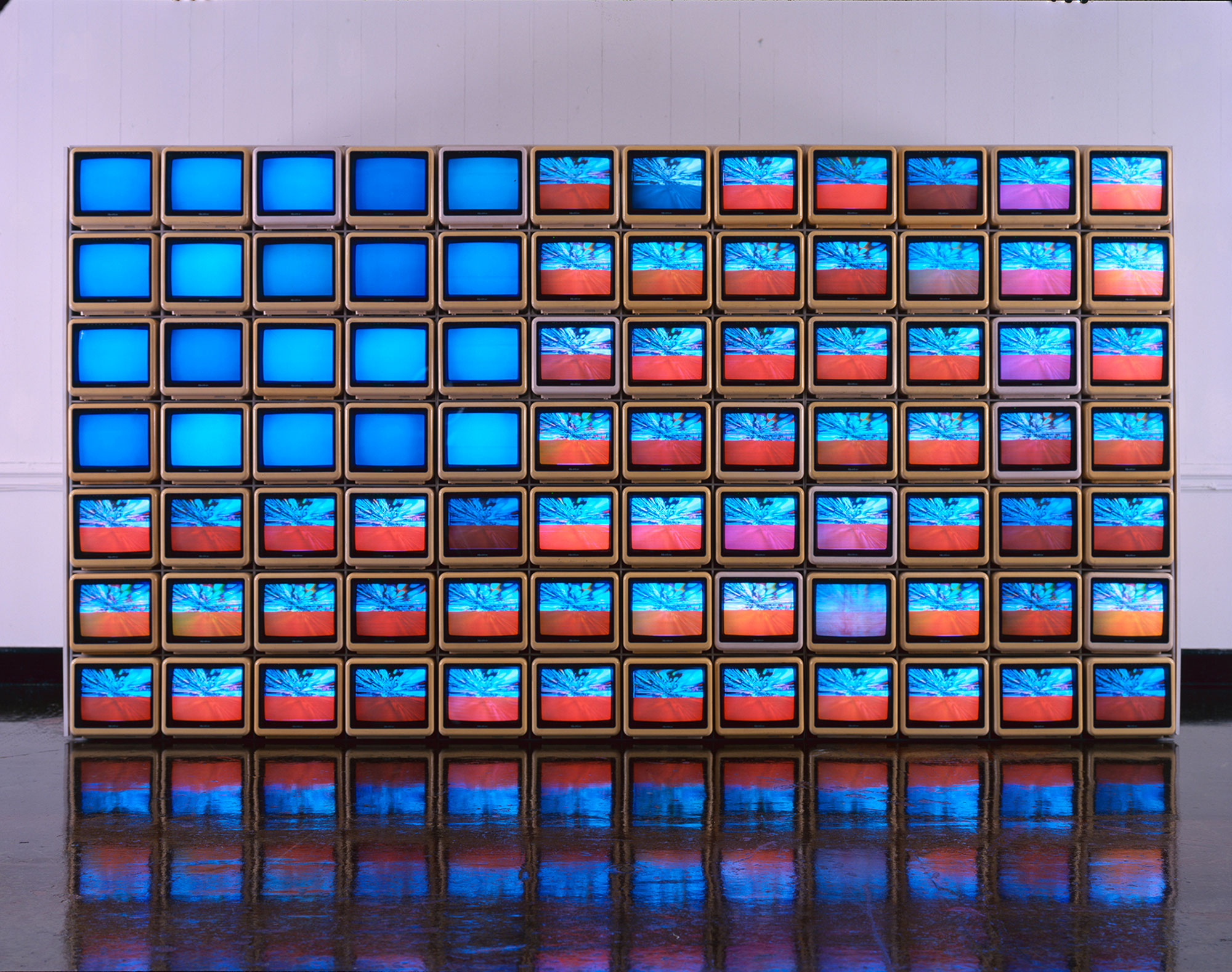 Nam June Paik, Video Flag