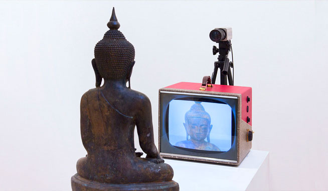 Nam Jun Paik, TV Buddha, 1992