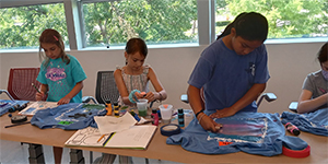 kids in studio