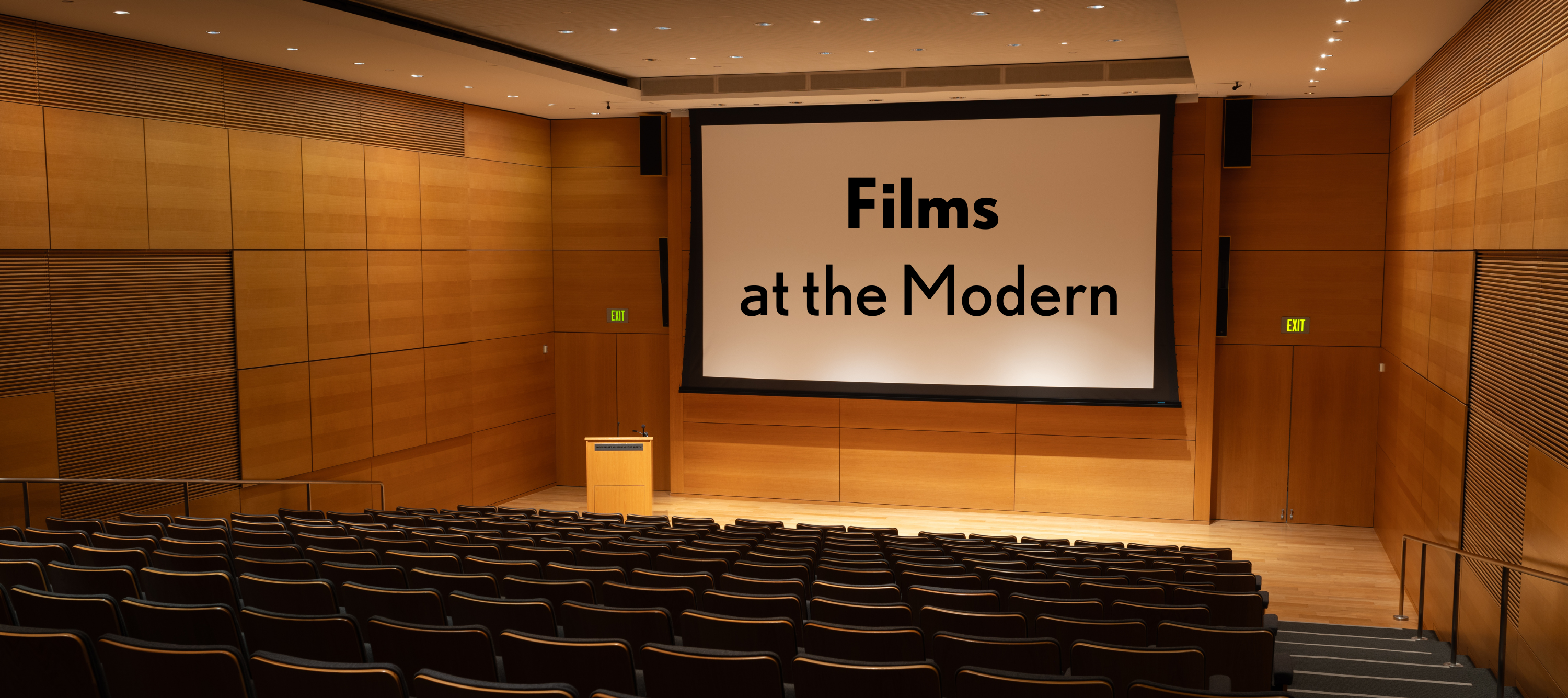 The Modern's Auditorium