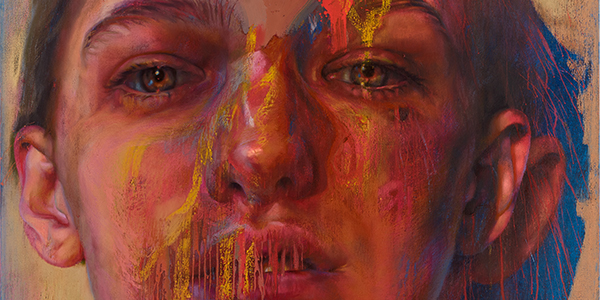 Jenny Saville painting detail