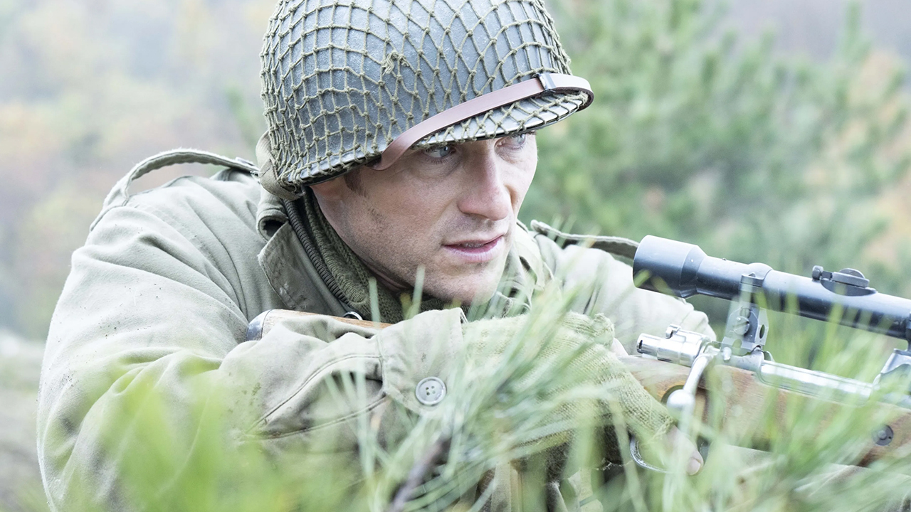 Soldier in field