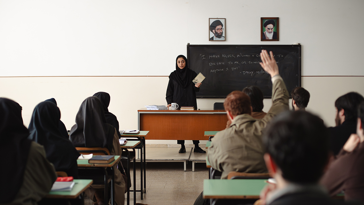 Muslim women in a classroom