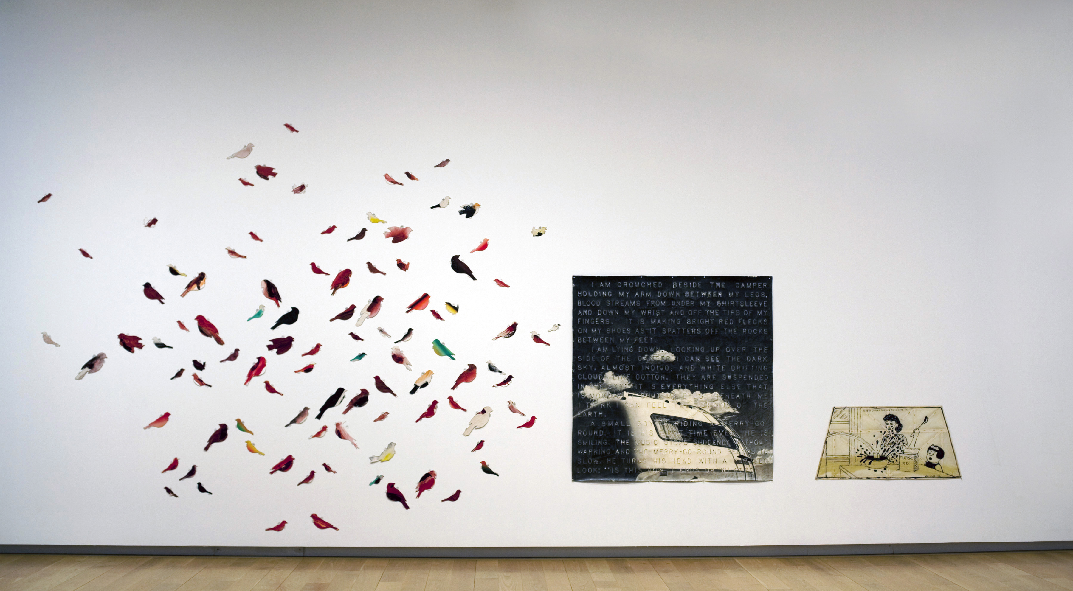 Vernon Fisher, 84 Sparrows, 1979