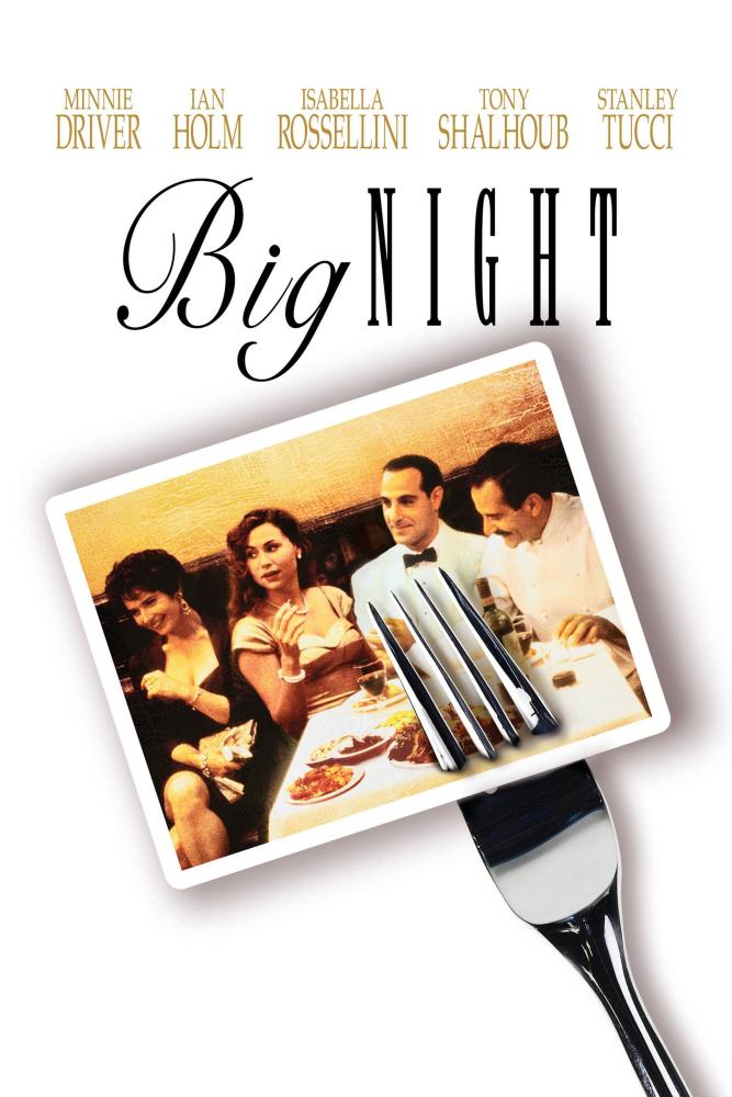 Movie poster for "Big Night"