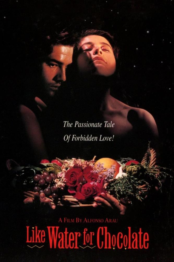Movie poster for "Like Water for Chocolate"
