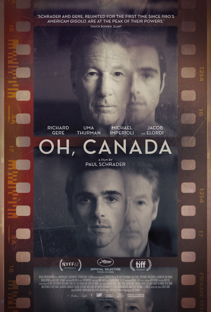 Movie poster for "Oh, Canada"