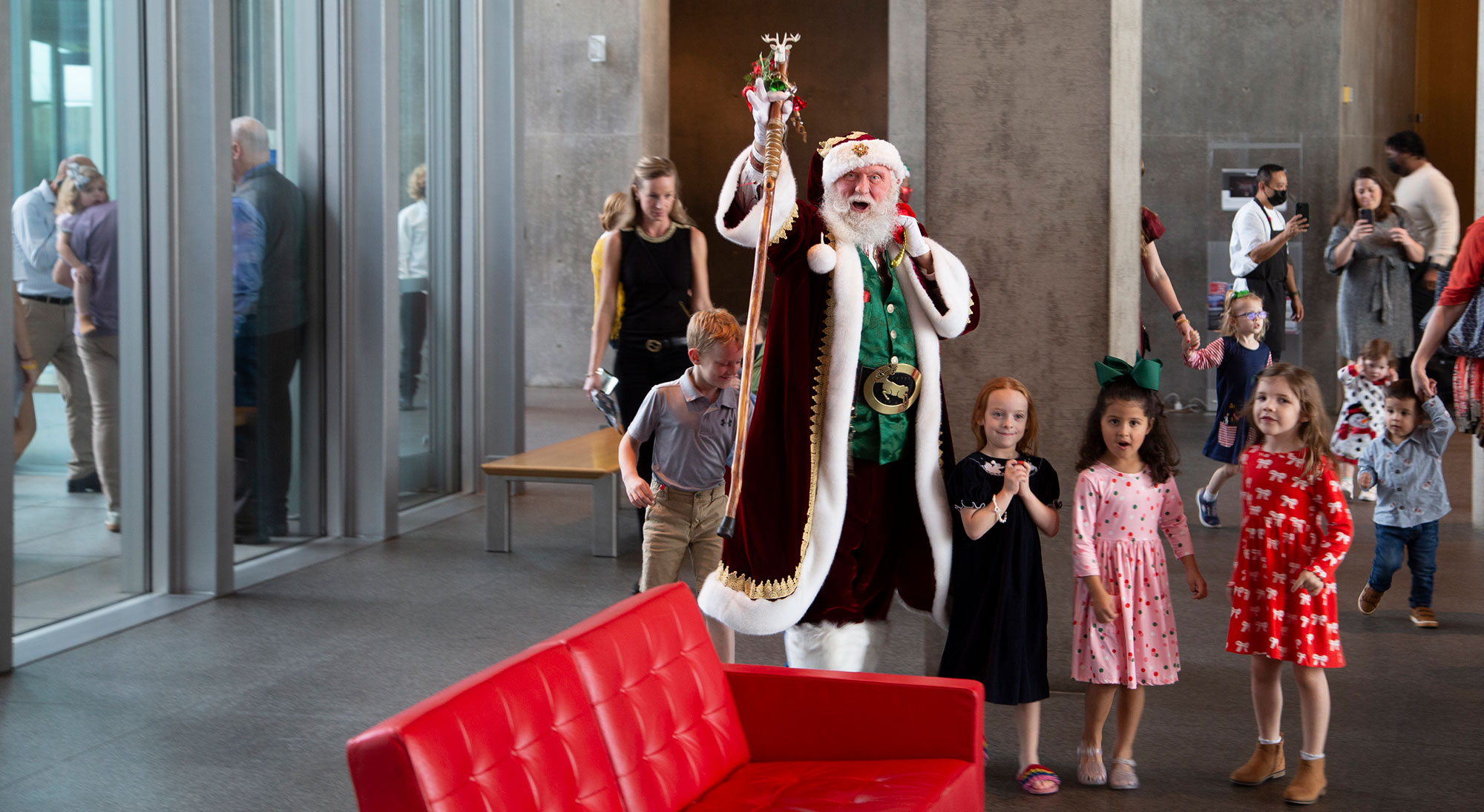 Santa at the Museum