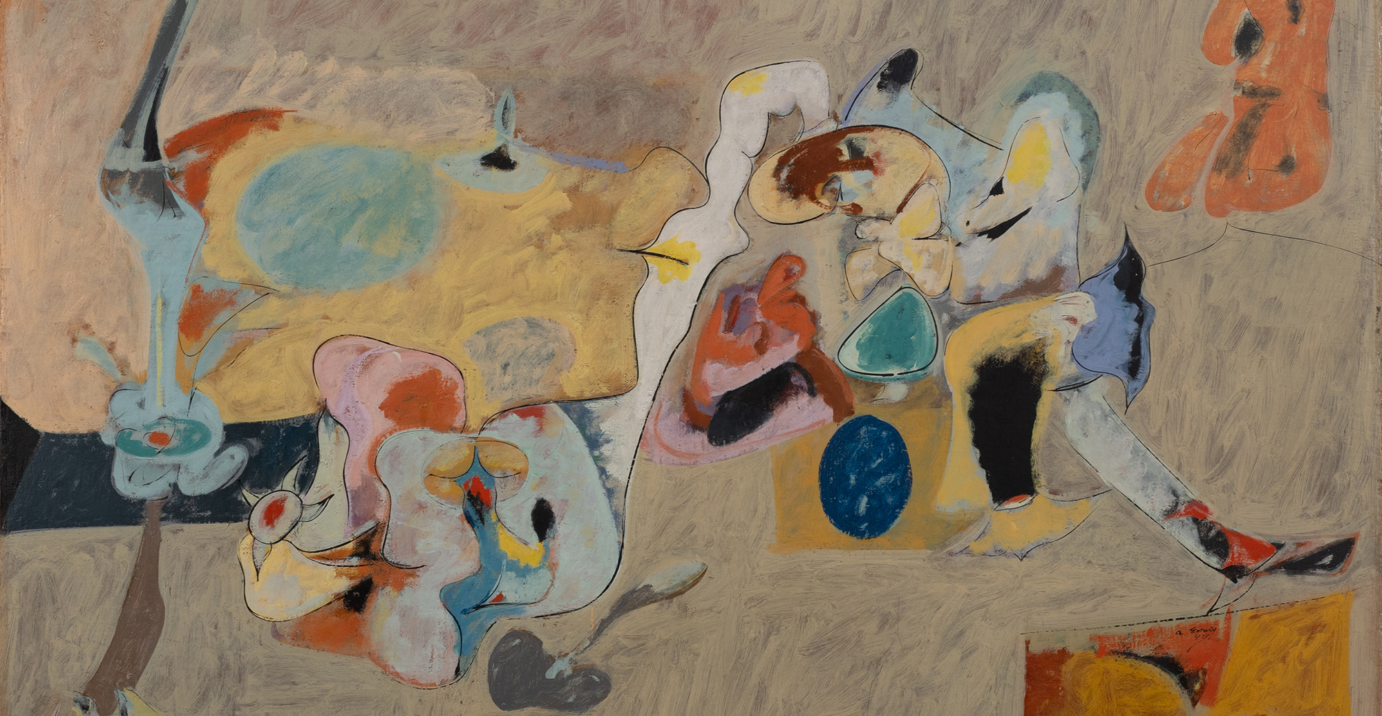 Arshile Gorky, The Plow and the Song, 1947