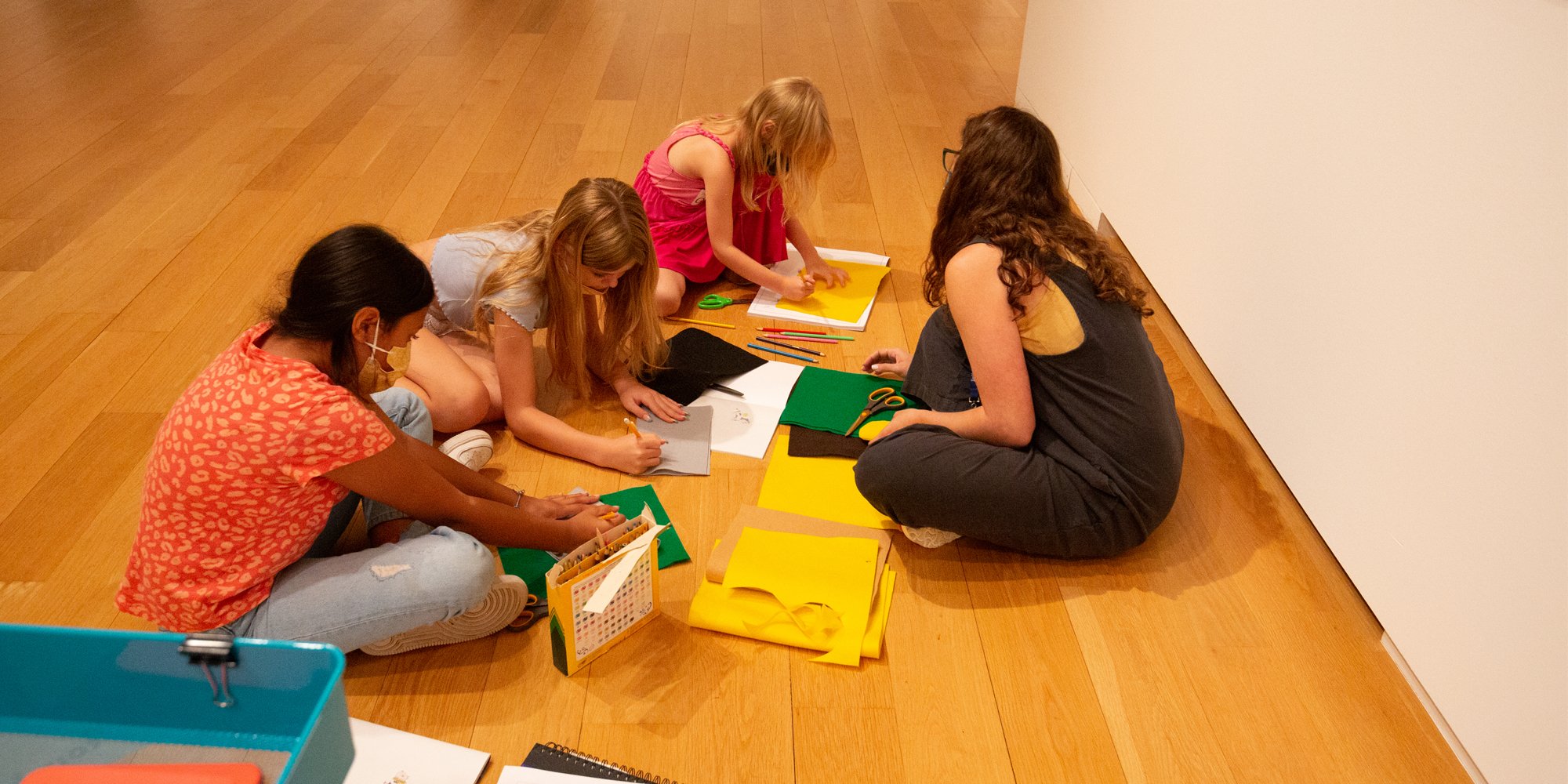 Children's program in the galleries