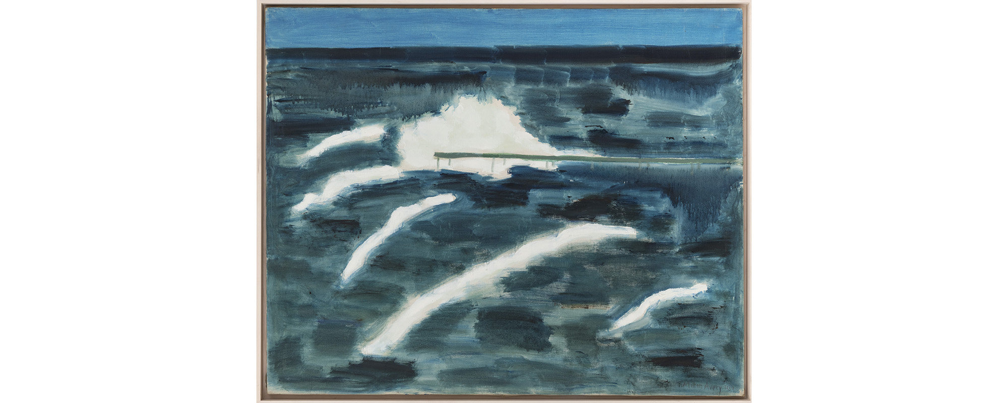 Milton Avery, Breaking Wave, 1959