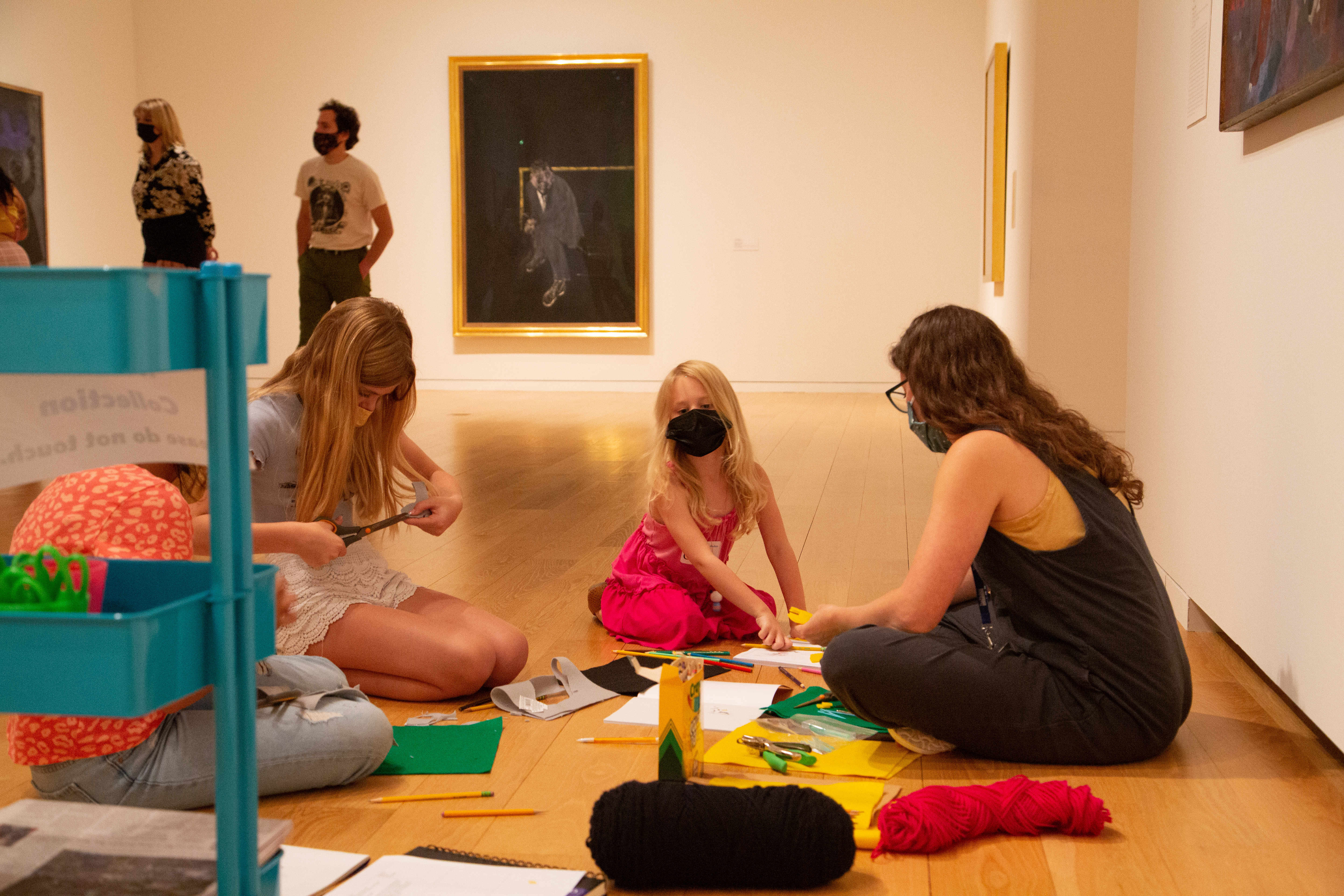 children in galleries