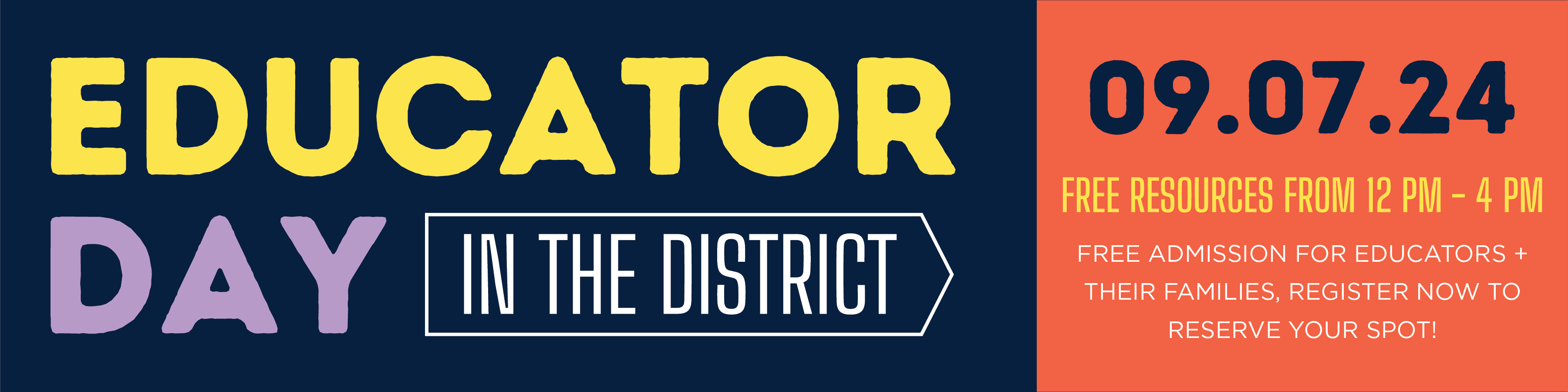 Educator Day in the District