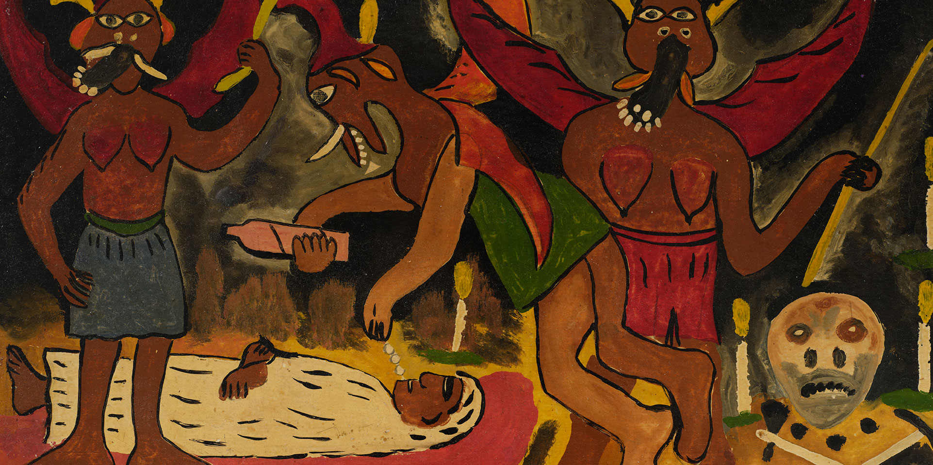 Hector Hyppolite Macanda, c. 1947 (detail)