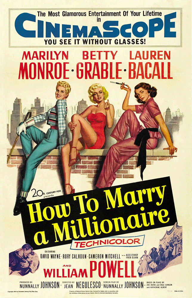 How to Marry a Millionaire Poster