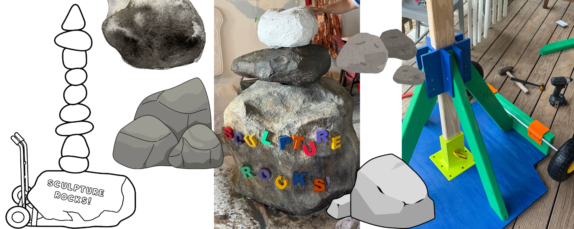 Paper rocks