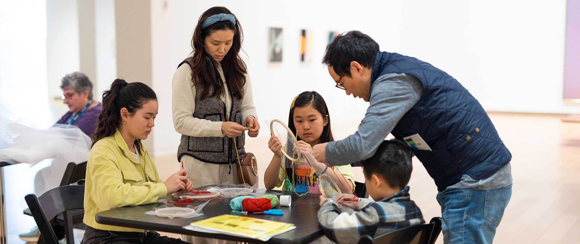 Family in galleries