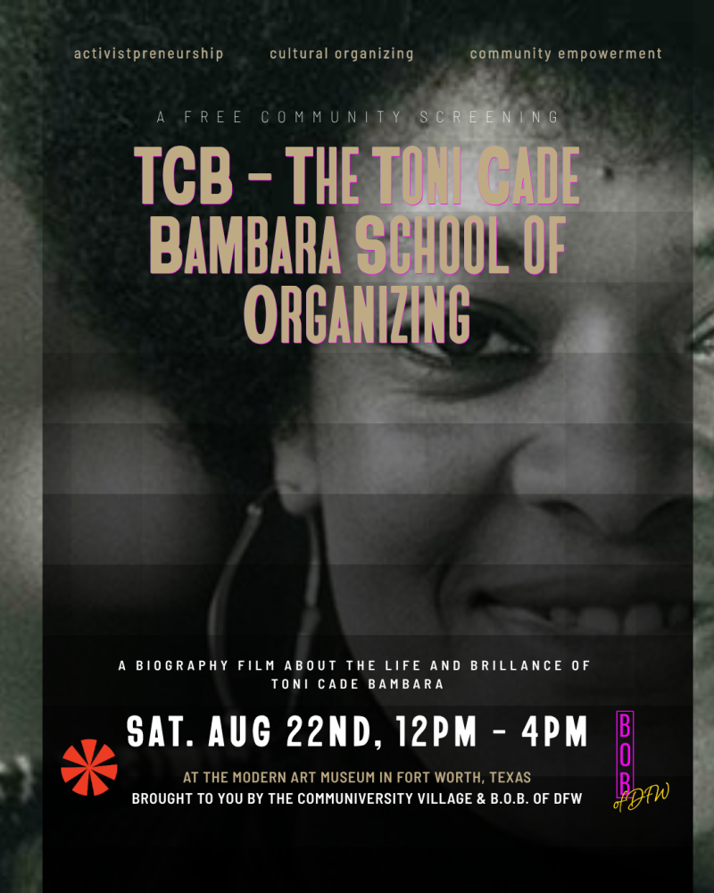 TCB - The Toni Cade Bambara School of Organizing invitation