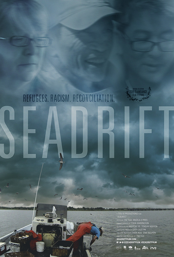 seadrift_film_poster_stormy_sea_with_small_fishing_boat